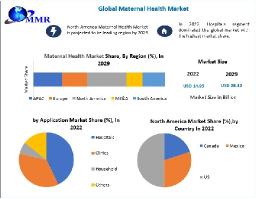 Maternal Health Market Opportunities Industry Trends, Revenue Growth And Regional Share
