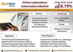 China Laboratory Informatics Market Strategic Insights into Key Players 2024 to 2030